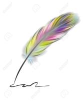 38651225-colorful-writing-feather-0